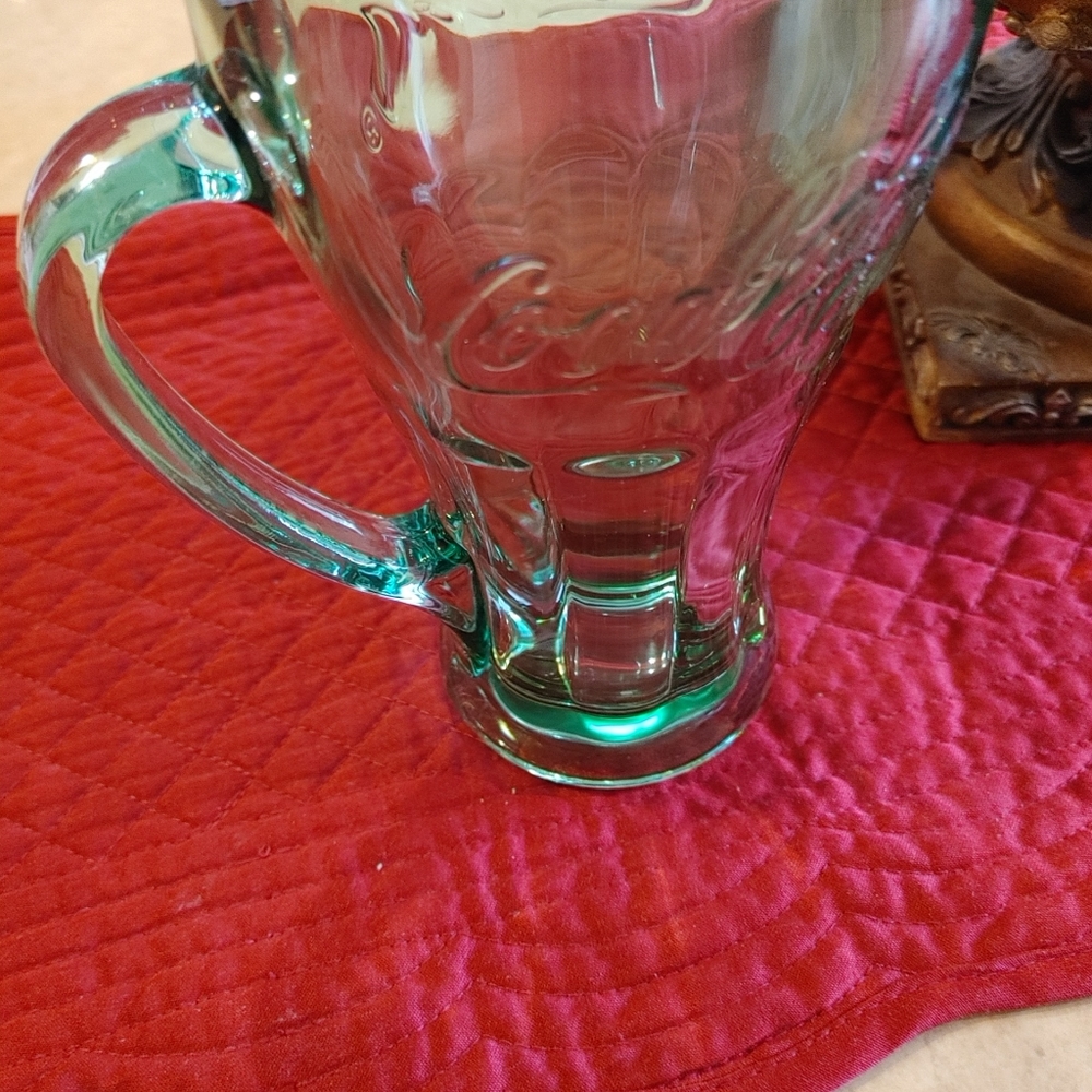 Coca Cola 12 oz Glass with handle - Picture 4 of 6